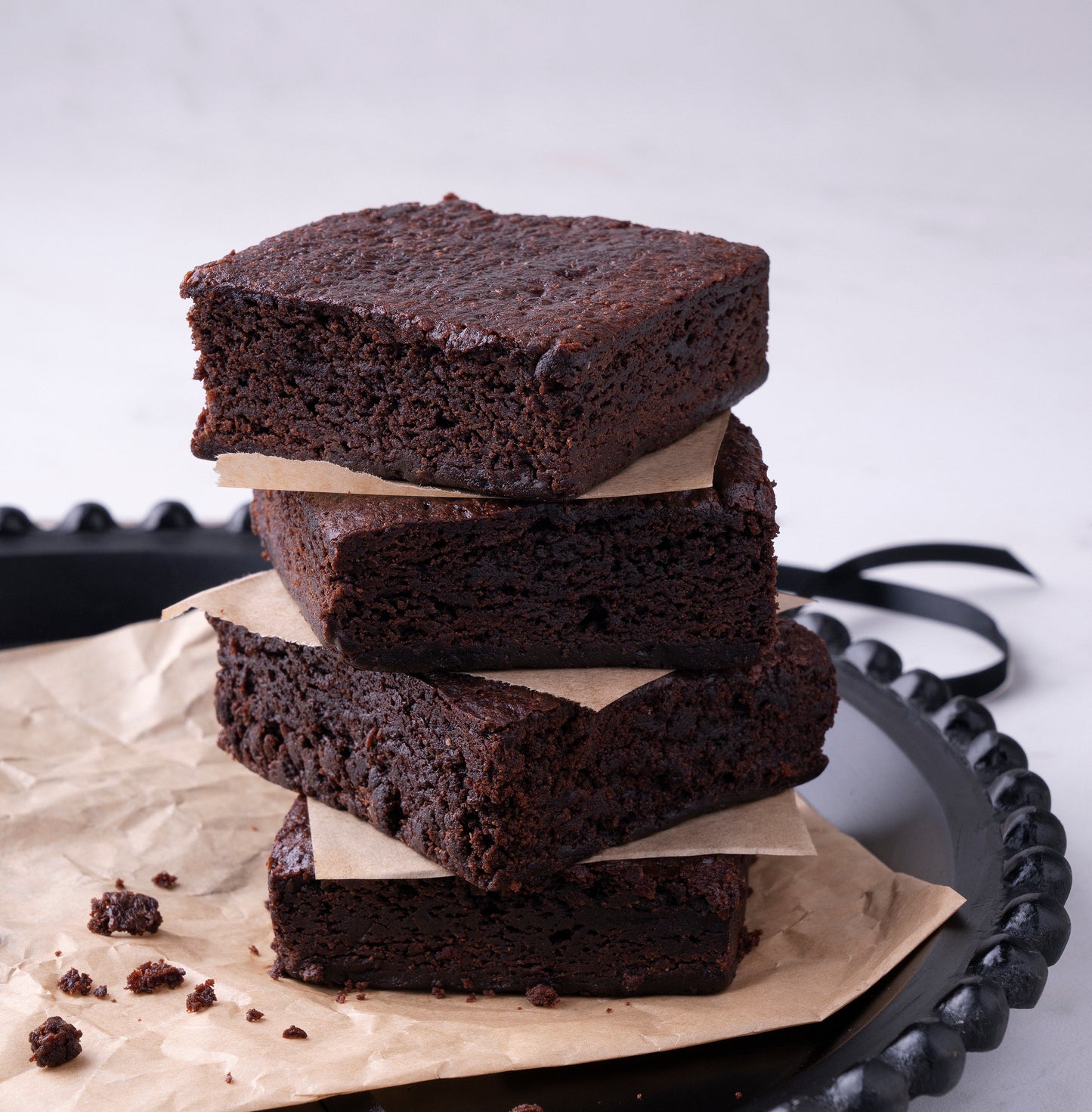 Gluten-Free Brownie Slice