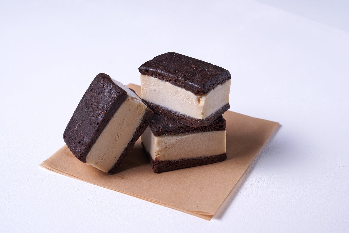 Vanilla Caramel Brownie Sando (Gluten-Free)